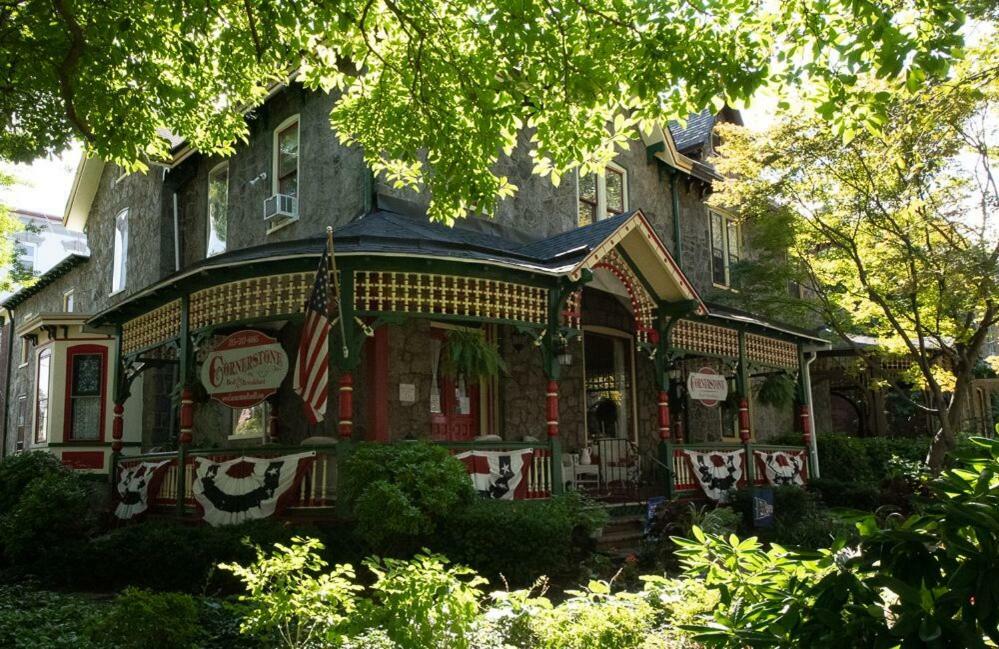 フィラデルフィア コーナーストーン ベッド ＆ ブレックファースト Bed & Breakfast エクステリア 写真